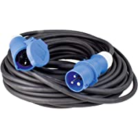 As Schwabe 60477 - Cable alargador para exteriores (230 V- 16 A- 3 pines- 10 m- H07RN-F 3G2-5- IP44)